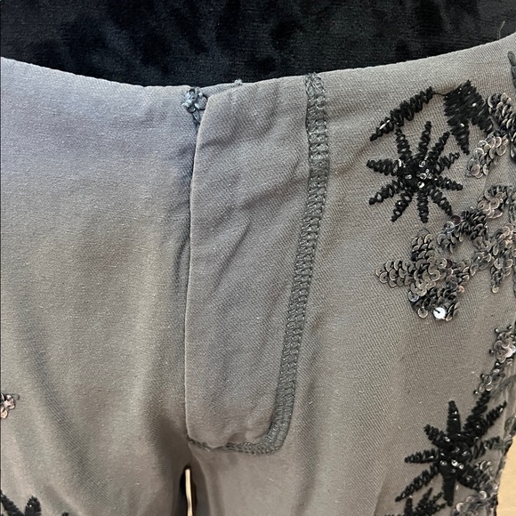 Da-Nang Sequined Floral Wide Leg Pant - Picture 3 of 15